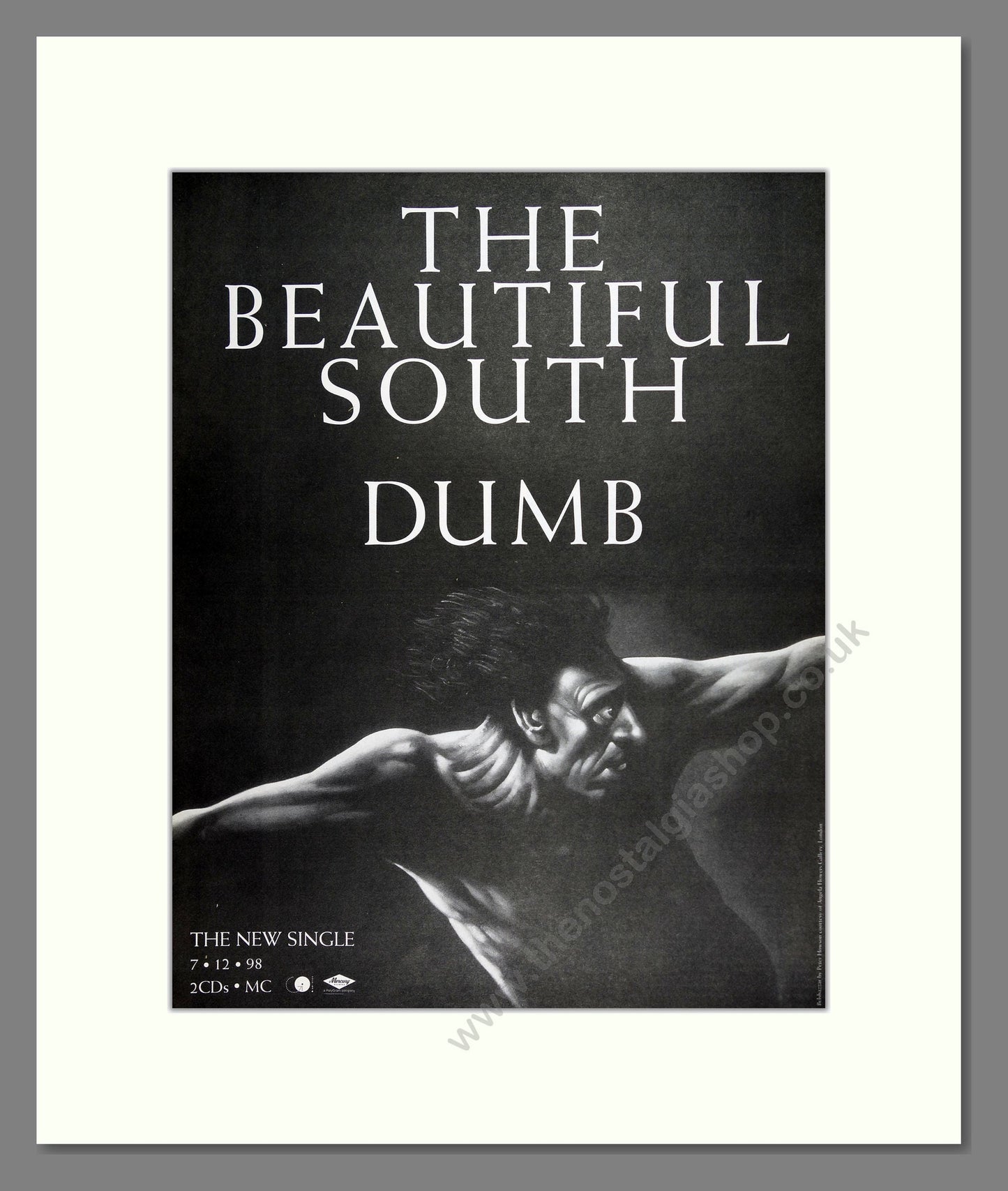 Beautiful South (The) - Dumb. Vintage Advert 1998 (ref AD16051)