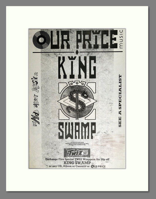 King - Swamp. Vintage Advert 1989 (ref AD16506)