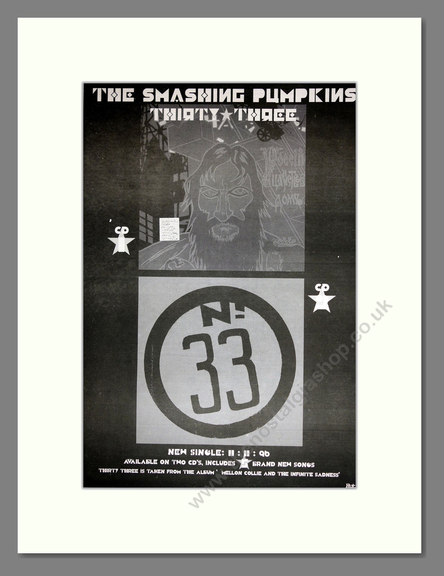 Smashing Pumpkins (The) - Thirty Three. Vintage Advert 1996 (ref AD16850)