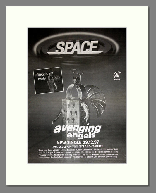 Space - Avenging Angels. Vintage Advert 1997 (ref AD16868)