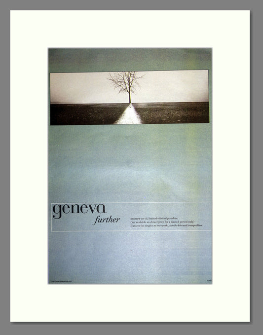 Geneva - Further. Vintage Advert 1997 (ref AD16886)