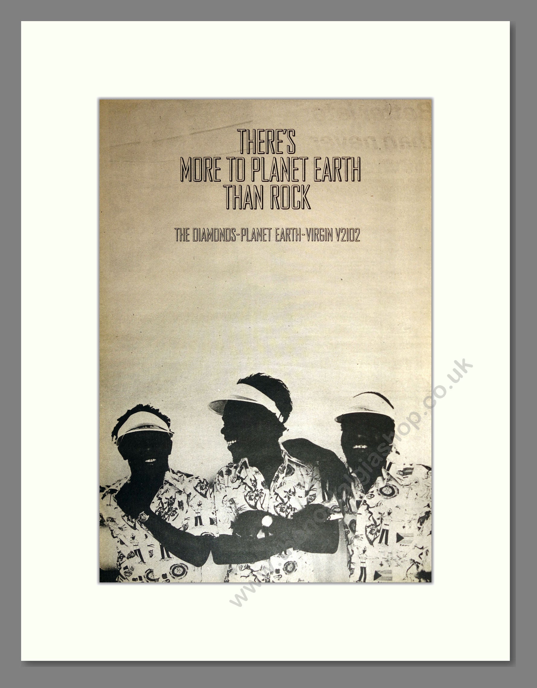 Diamonds (The) - Planet Earth. Vintage Advert 1978 (ref AD16943)