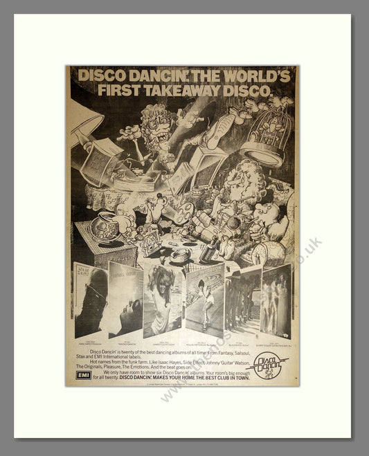 Various - Disco Complilation. Vintage Advert 1978 (ref AD16955)