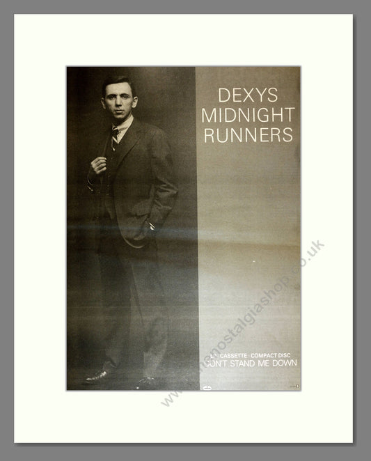 Dexys Midnight Runners - Don't Stand Me Down. Vintage Advert 1985 (ref AD17047)