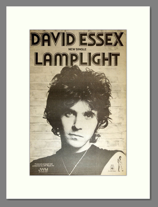 David Essex - Lamplight. Vintage Advert 1973 (ref AD17179)