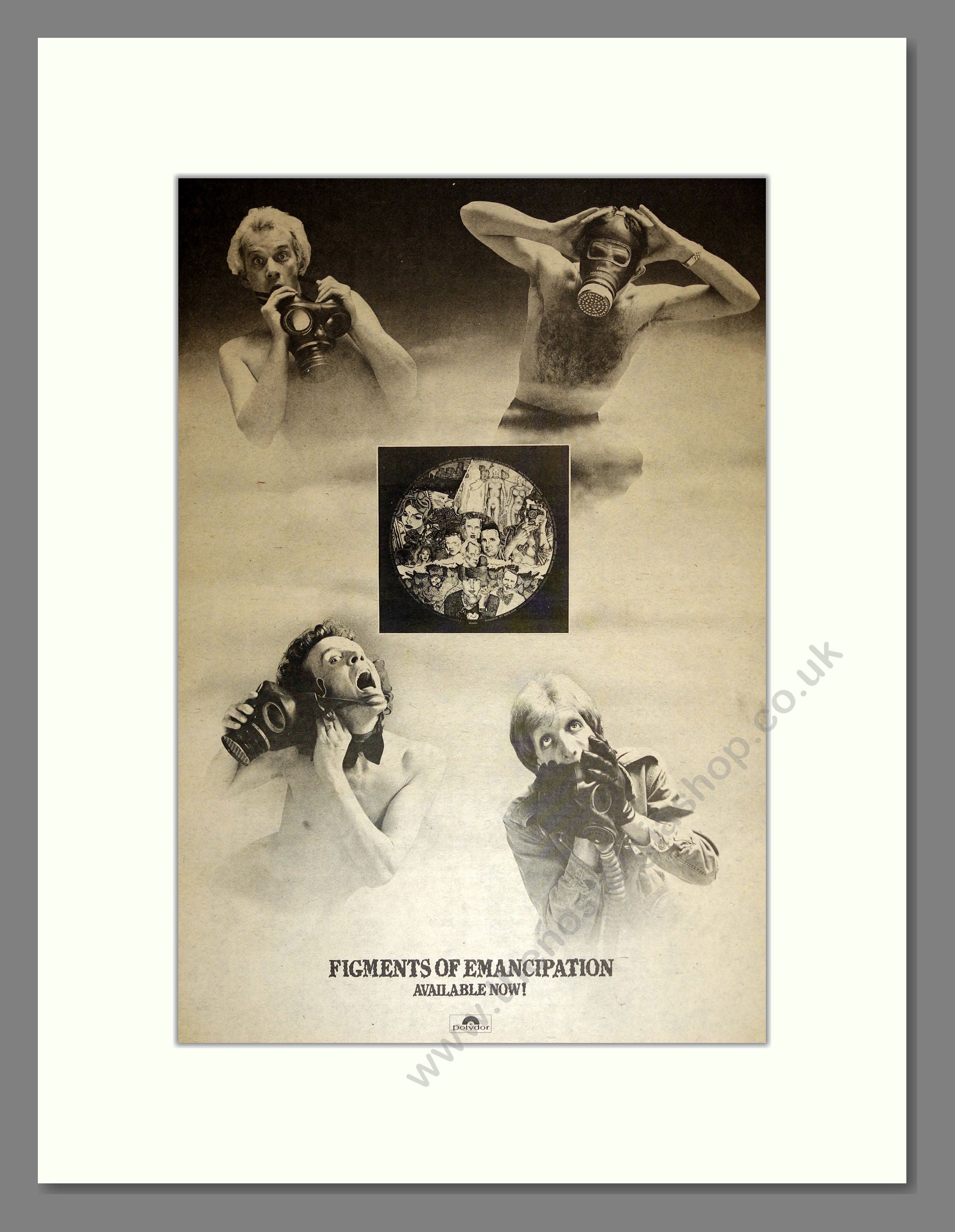 Doctors of Madness - Figments of Emancipation. Vintage Advert 1976 (ref AD17228)