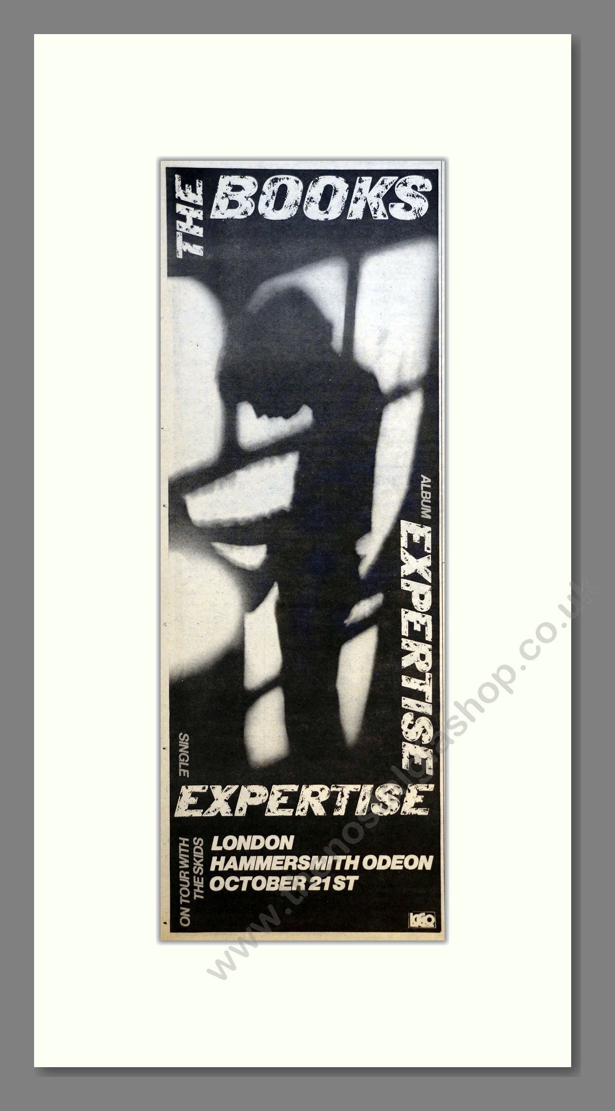 Books (The) - Expertise. Vintage Advert 1980 (ref AD200898)