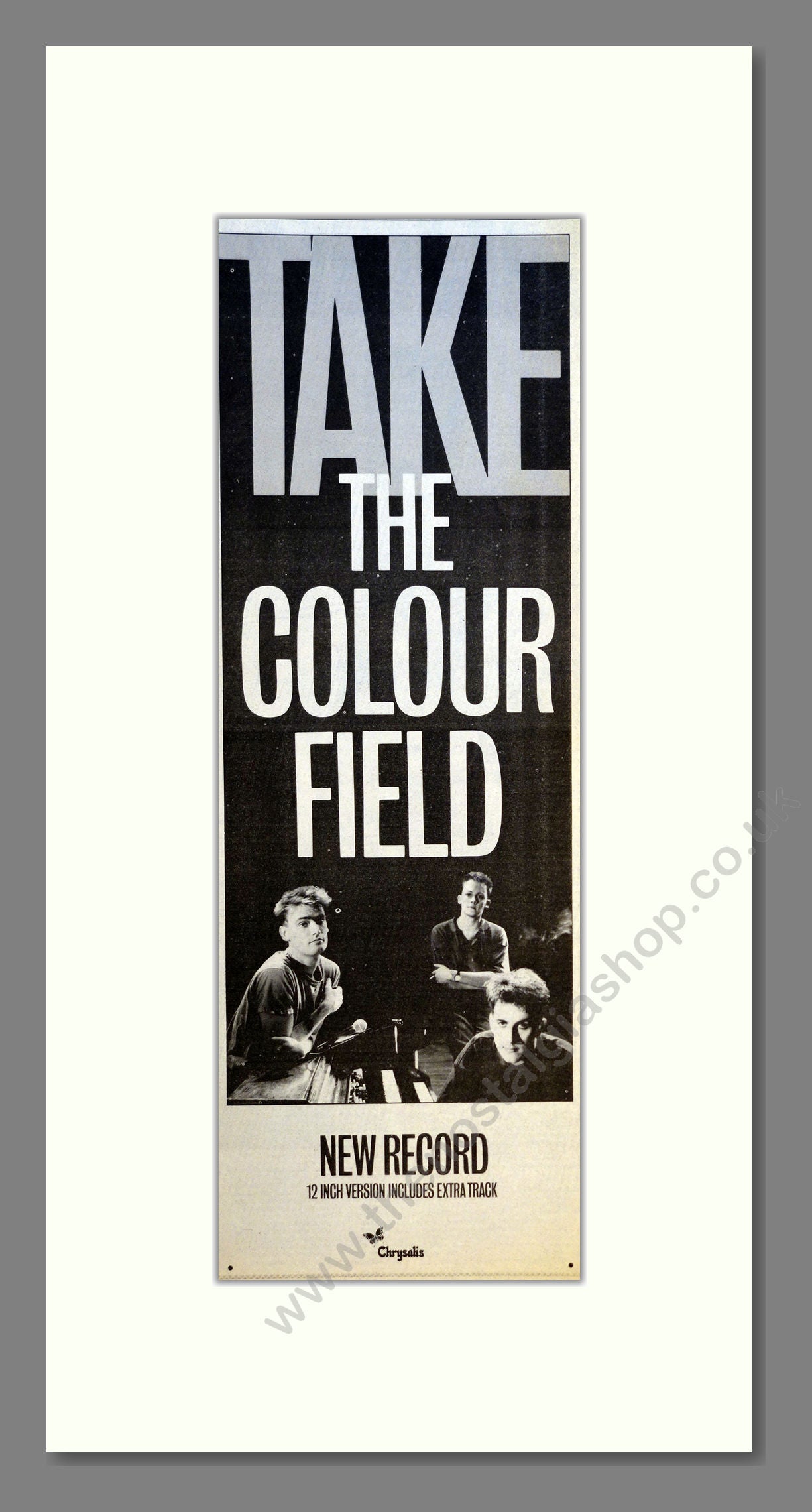 Colour Field (The) - Take. Vintage Advert 1984 (ref AD200995)