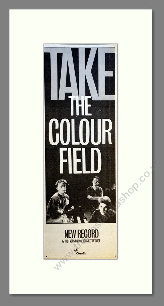 Colour Field (The) - Take. Vintage Advert 1984 (ref AD200995)