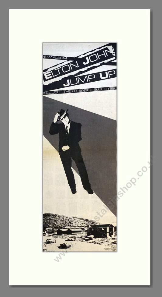 Elton John - Jump Up. Vintage Advert 1982 (ref AD201070)