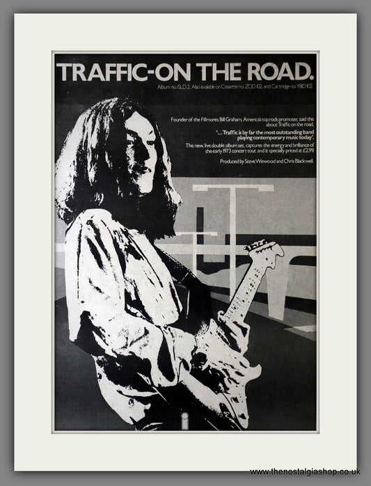 Traffic. On The Road. Vintage Advert 1973 (ref AD14327)