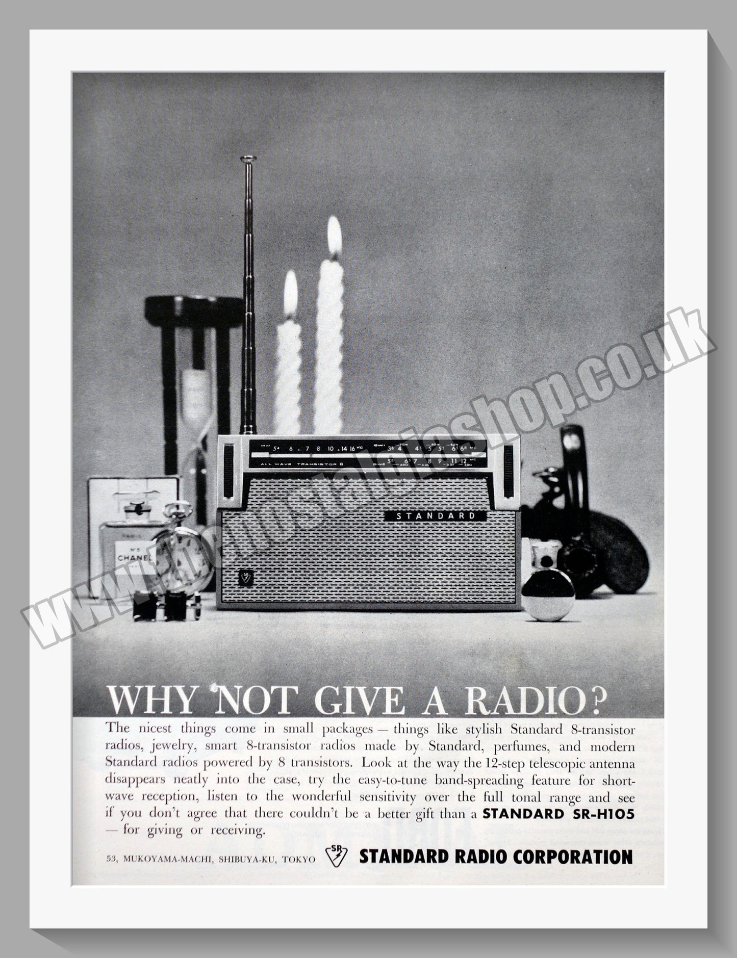 Standard Transistor Radio. Original Advert 1959 (ref AD300583)