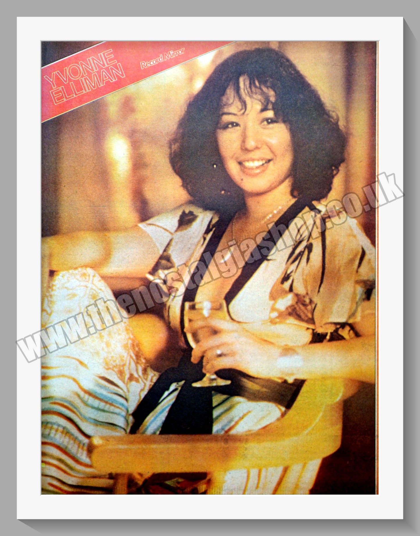 Yvonne Elliman. Vintage Poster 1977 (ref AD14574)