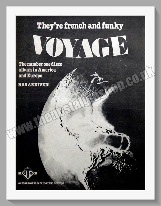 Voyage. Debut. Original Advert 1978 (ref AD14558)