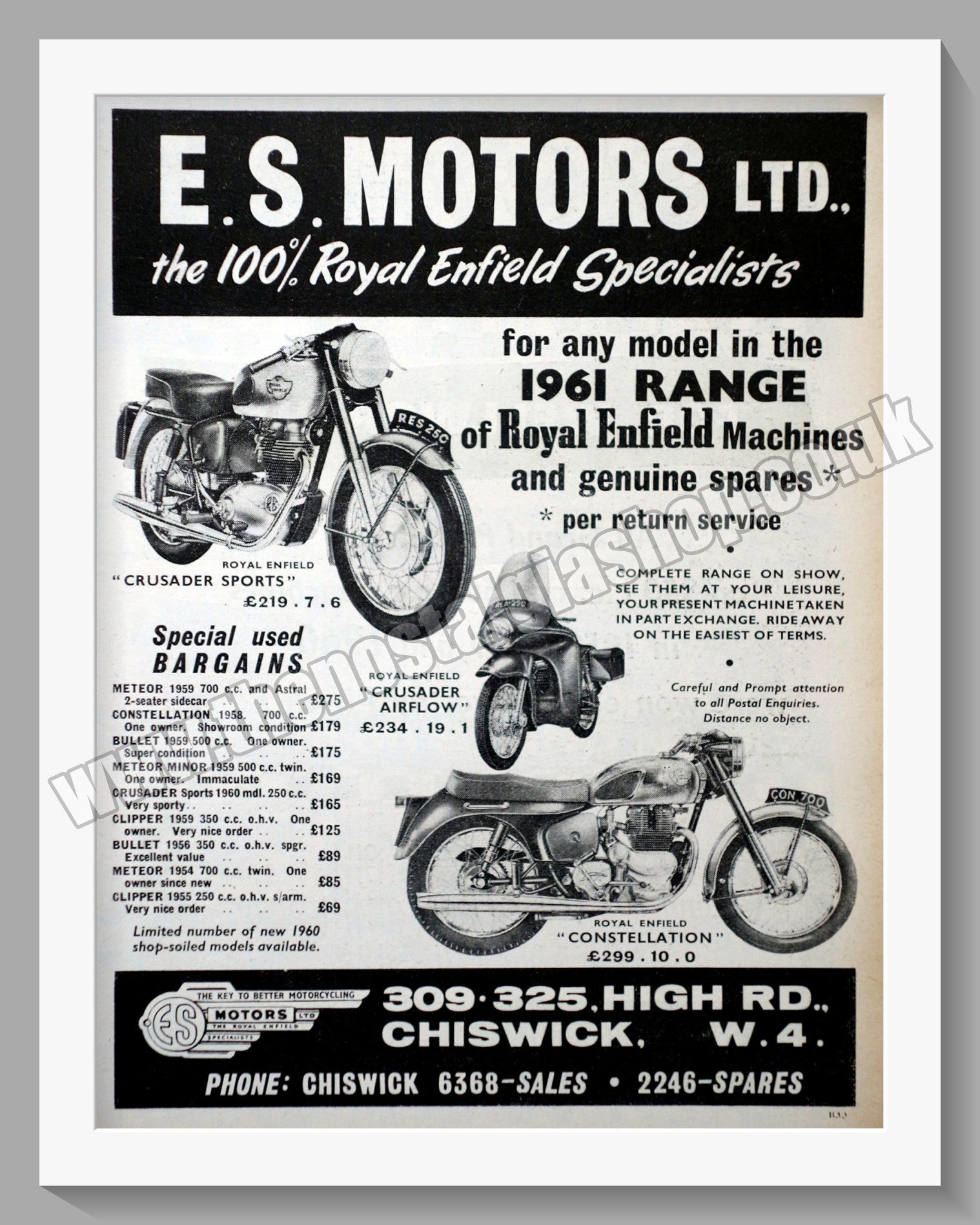 Enfield motors deals