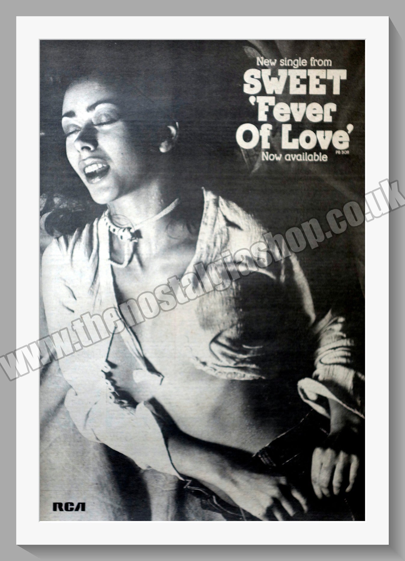 Sweet Fever Of Love. Vintage Advert 1977 (ref AD14680)