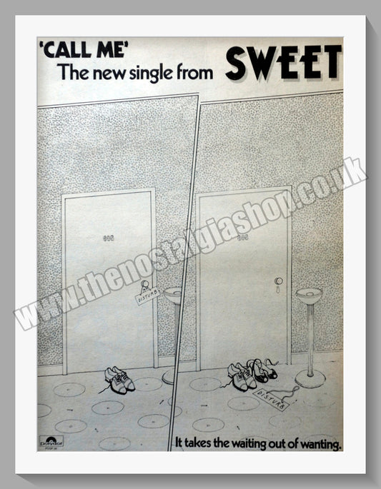 Sweet Call Me. Vintage Advert 1979 (ref AD14682)