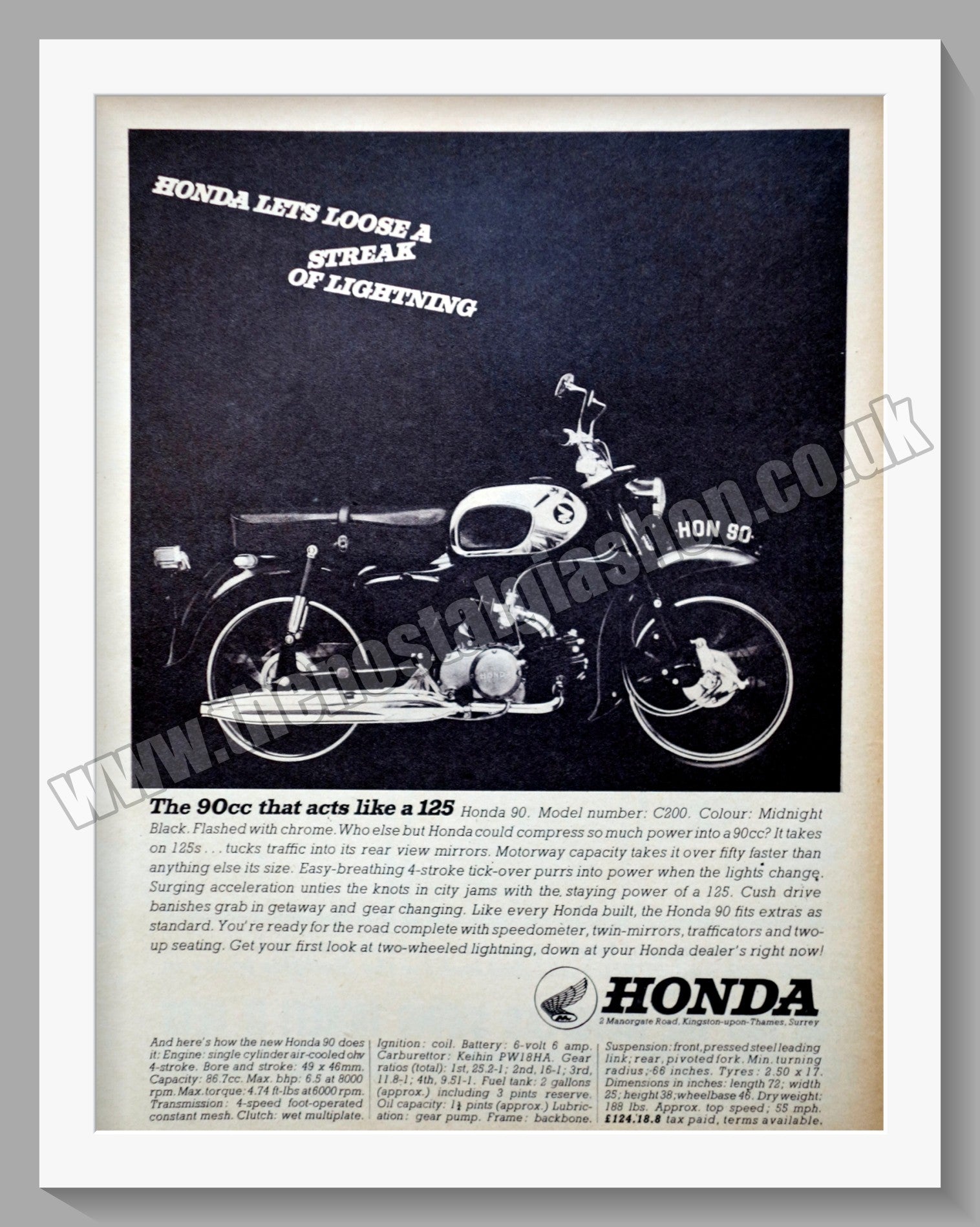 Honda shop cb 90