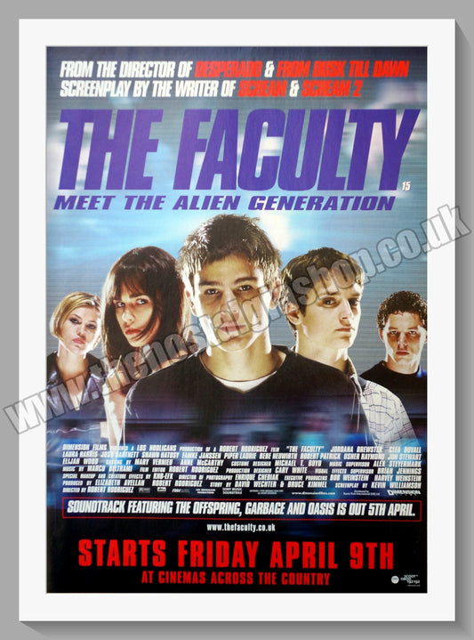 The Faculty. 1999 Original Advert (ref AD58329)