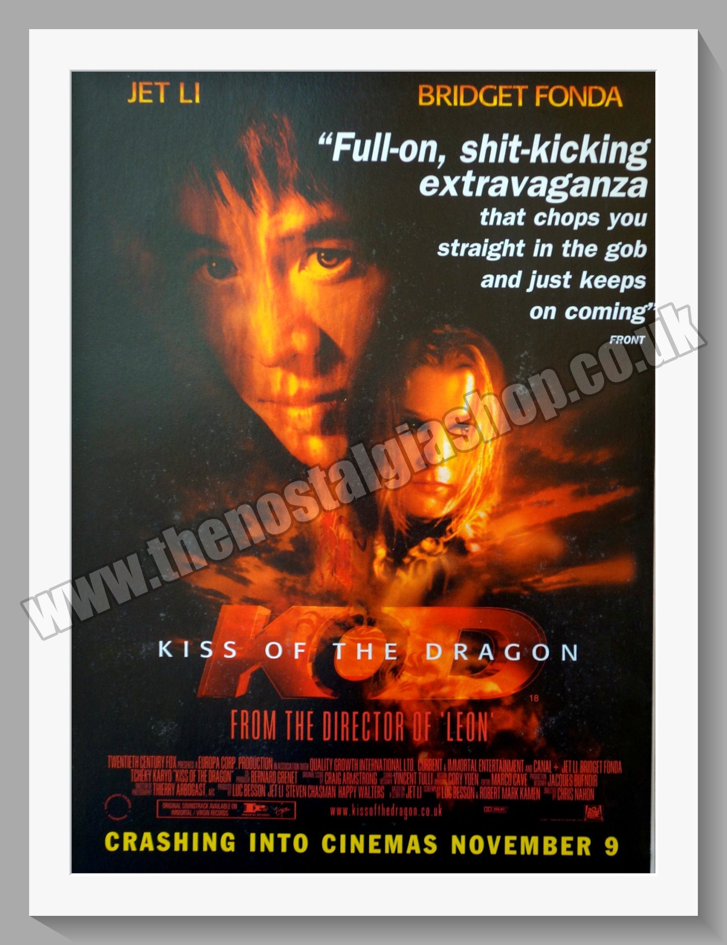 Kiss Of The Dragon. 2001 Original Advert (ref AD58521)