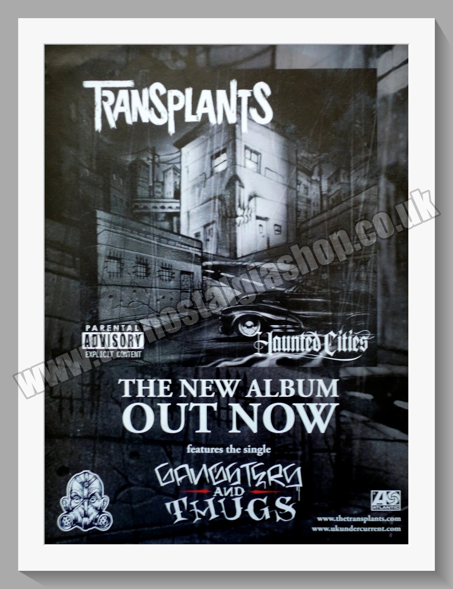 Transplants. Haunted Cities. 2005. Original Advert (ref AD58667)