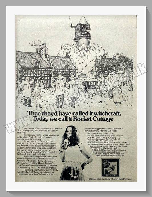 Steeleye Span Rocket Cottage.  Original Advert 1976 (ref AD14792)