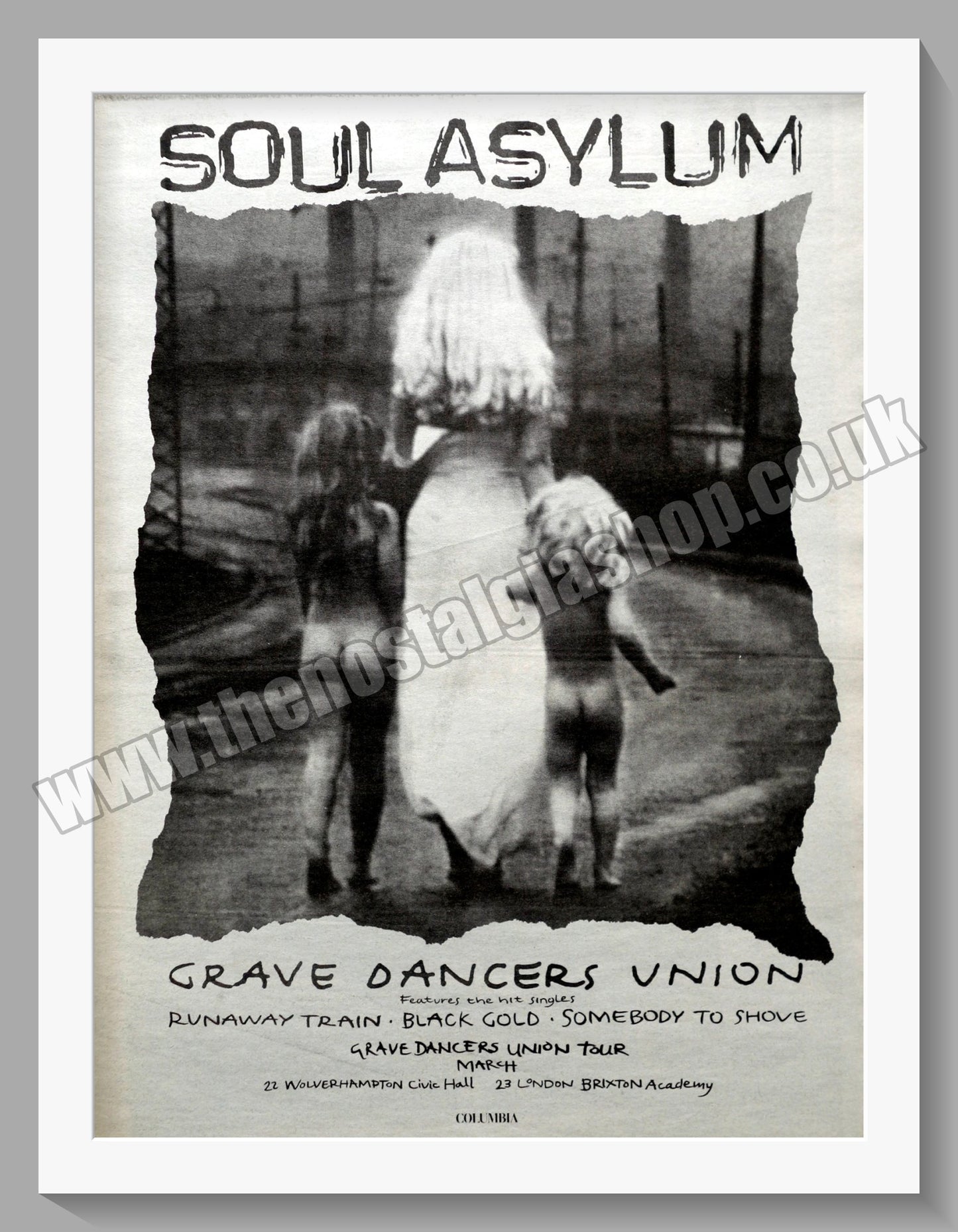 Soul Asylum Grave Dancers Union.  Original Advert 1994 (ref AD14842)