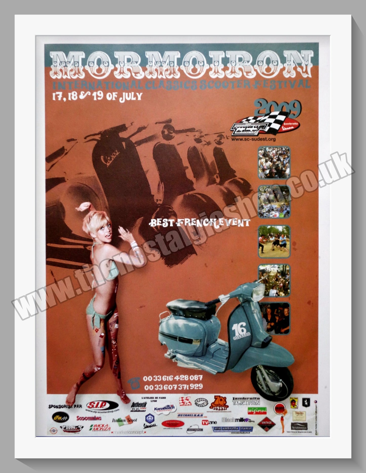 Mormoiron Scooter Rally 2009. Original Advert (ref AD60255)