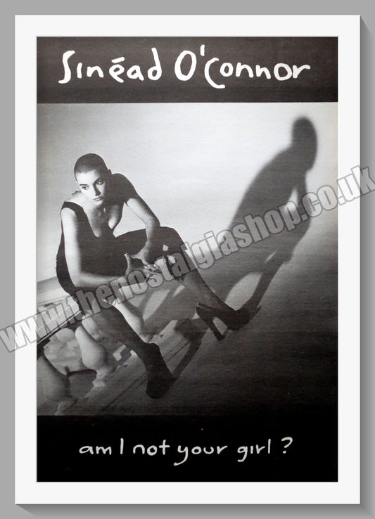 Sinead O'Connor Am I Not Your Girl.  Original Advert 1992 (ref AD14924)