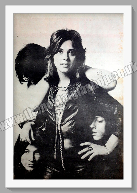 Suzi Quatro Can The Can. 1973 Large Original Advert (ref AD15104)