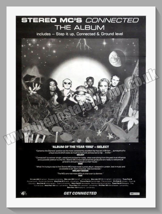 Stereo Mc's The Album.1993 Large Original Advert (ref AD15111)