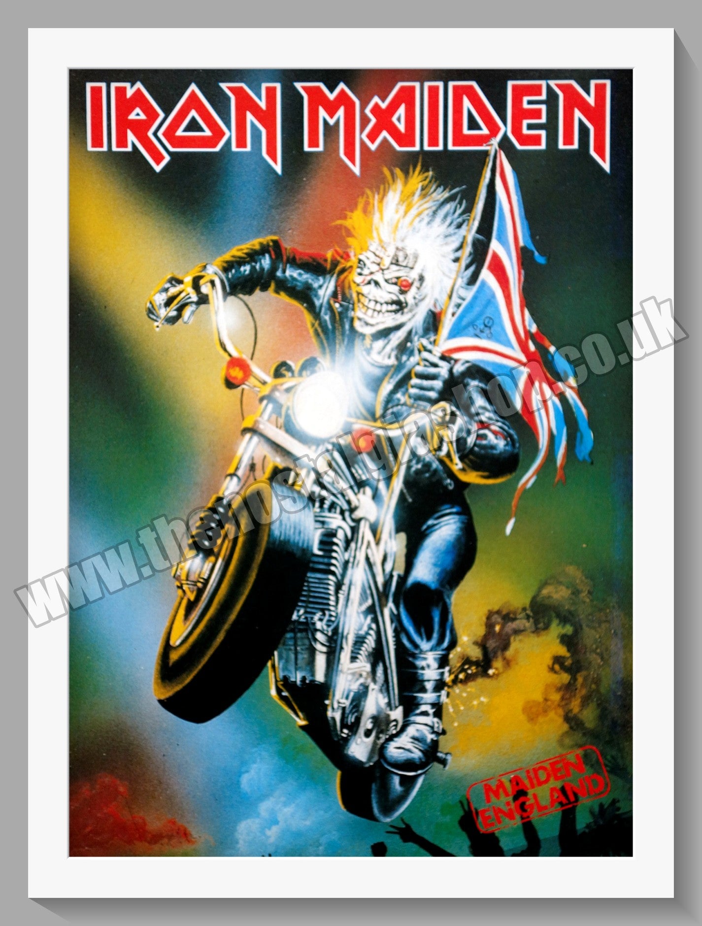 Iron Maiden. Maiden England. 1989 Original Advert (ref AD60204)