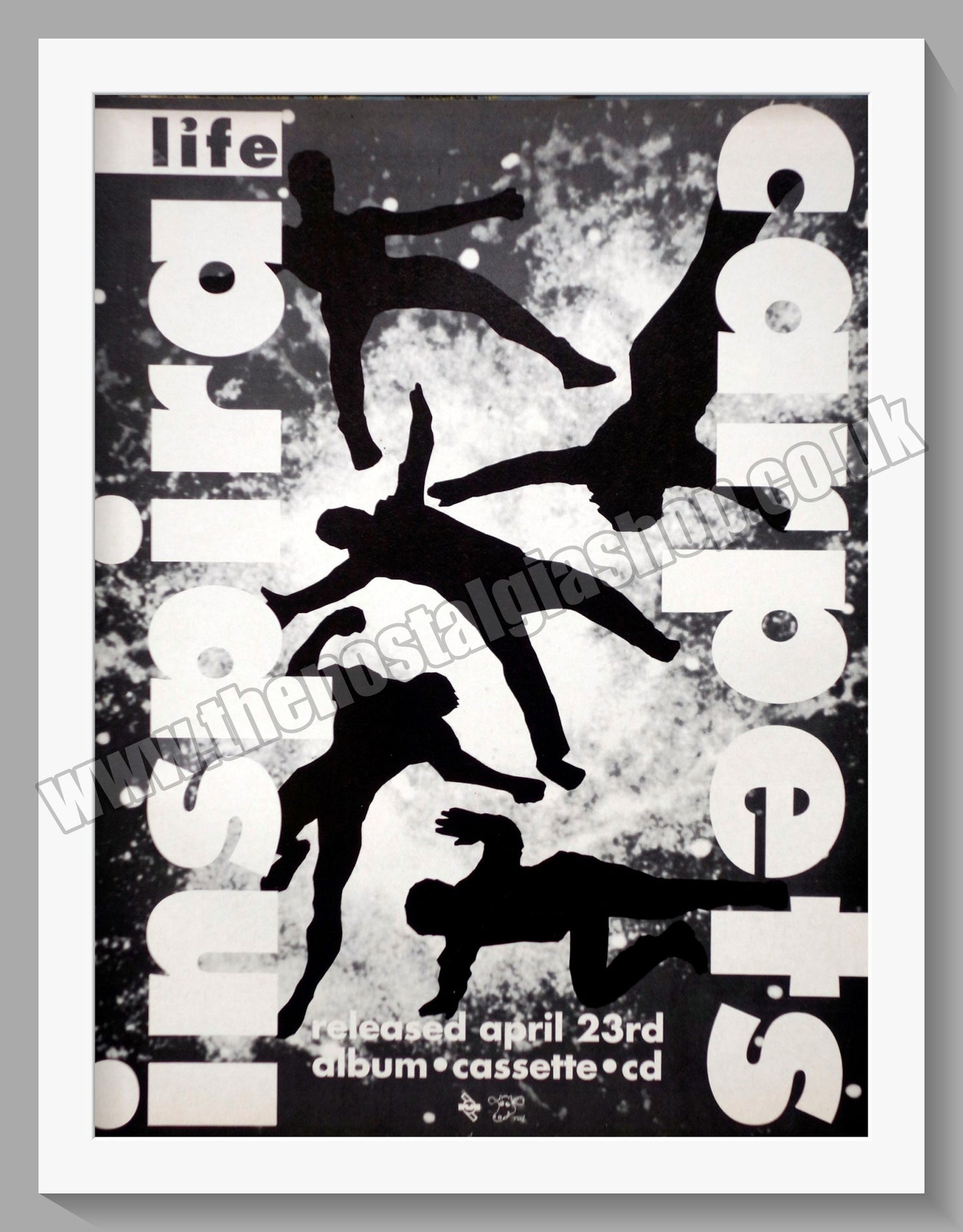 Inspiral Carpets. Life. Original Advert 1990 (ref AD60386)