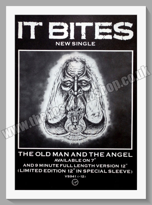 It Bites. The Old Man And The Angel. Original Advert 1987 (ref AD60396)