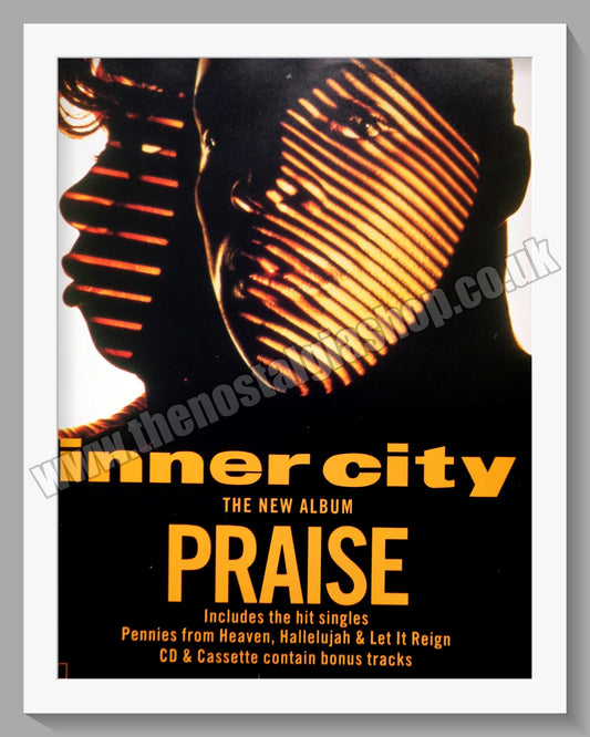 Inner City. Praise. Original Advert 1992 (ref AD60401)