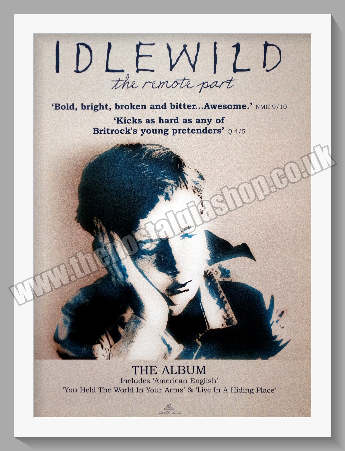 Idlewild. The Remote Part. 2002 Original Advert  (ref AD60407)