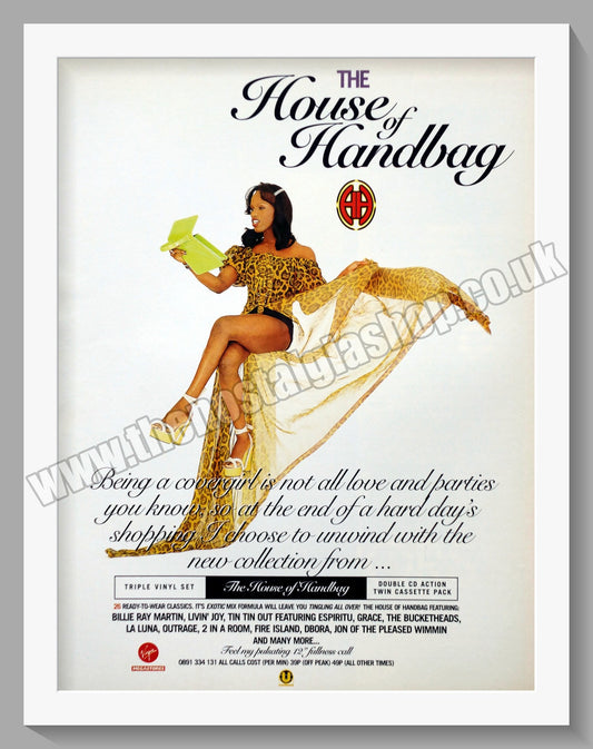 House Of Handbag. Original Vintage Advert 1995 (ref AD60225)