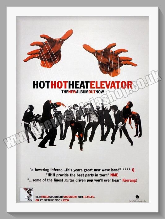 Hot Hot Heat. Elevator. Original Vintage Advert 2005 (ref AD60239)