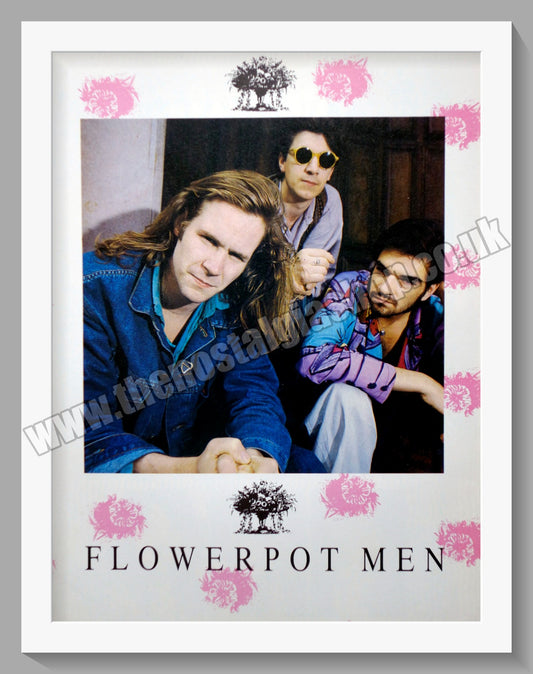 Hothouse Flowers. Flowerpot Men. Original Vintage Advert 1990 (ref AD60291)