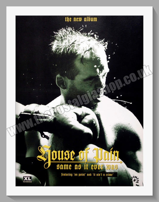 House Of Pain. Same As It Ever Was. Original Vintage Advert 1994 (ref AD60316)