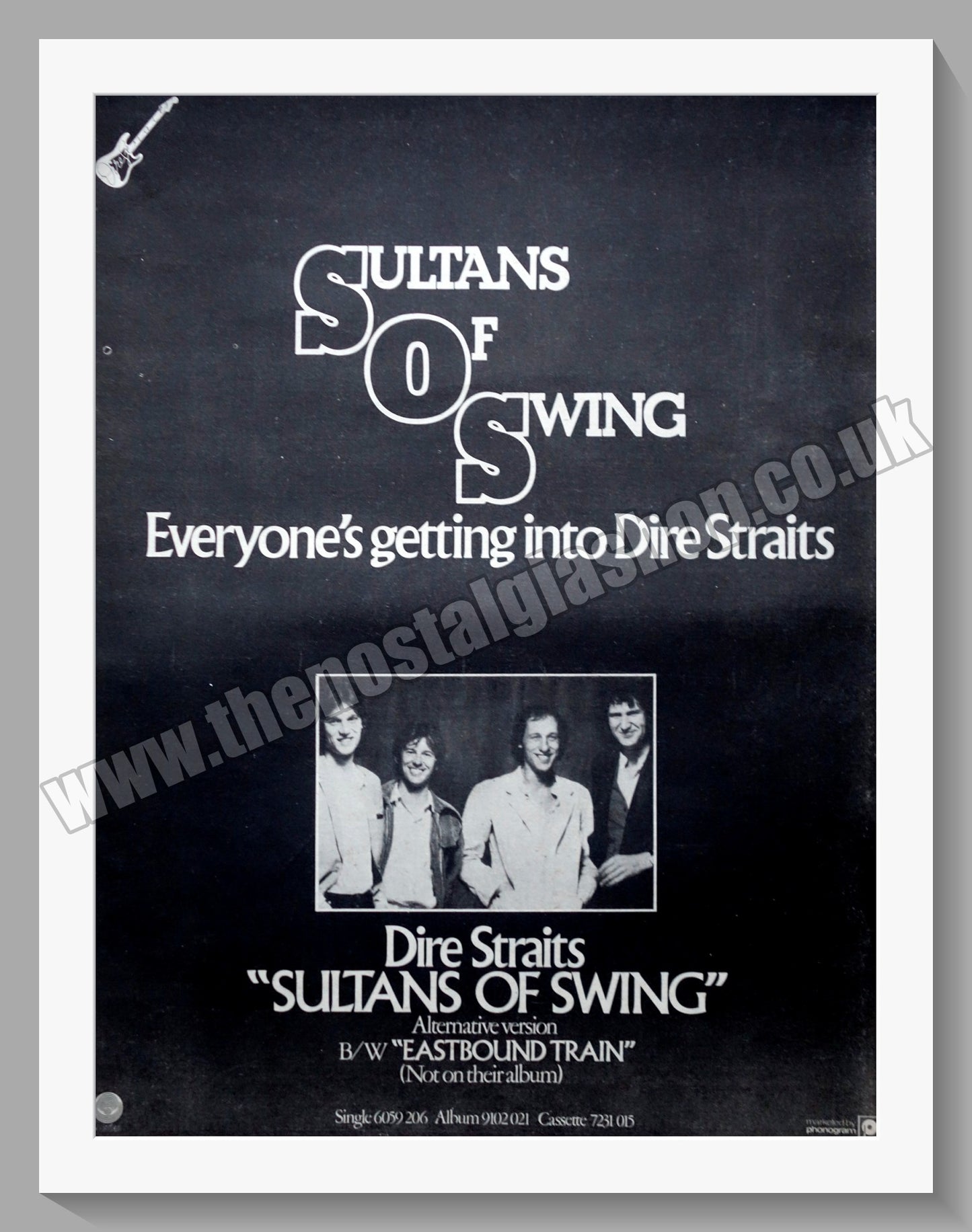 Dire Straits Sultans Of Swing.1979 Large Original Advert (ref AD15151)