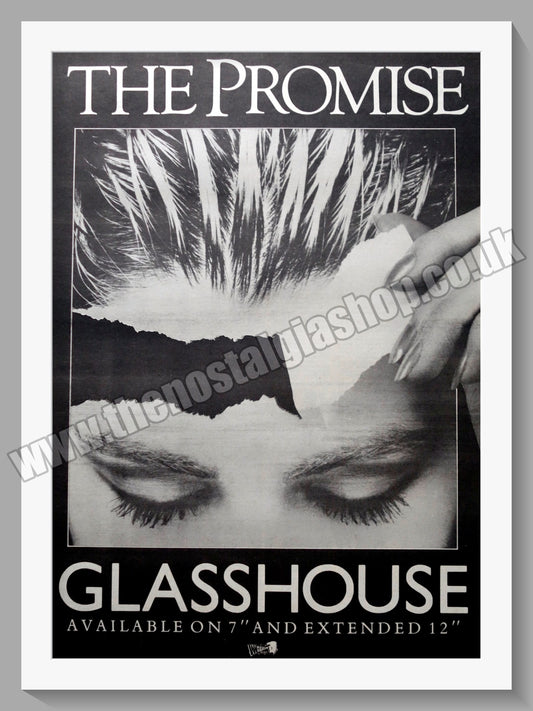 Promise (The) Glasshouse. 1985 Original Advert (ref AD15263)