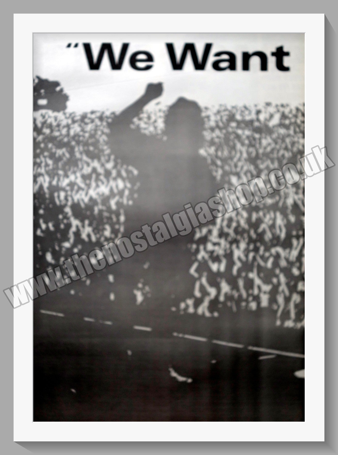 Gary Moore We Want Moore. 1984 Set Of 2 Large Original Adverts (ref AD15362)