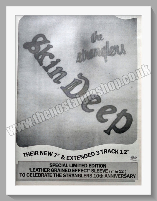 Stranglers (The) Skin Deep. 1984 Original Advert (ref AD15238)