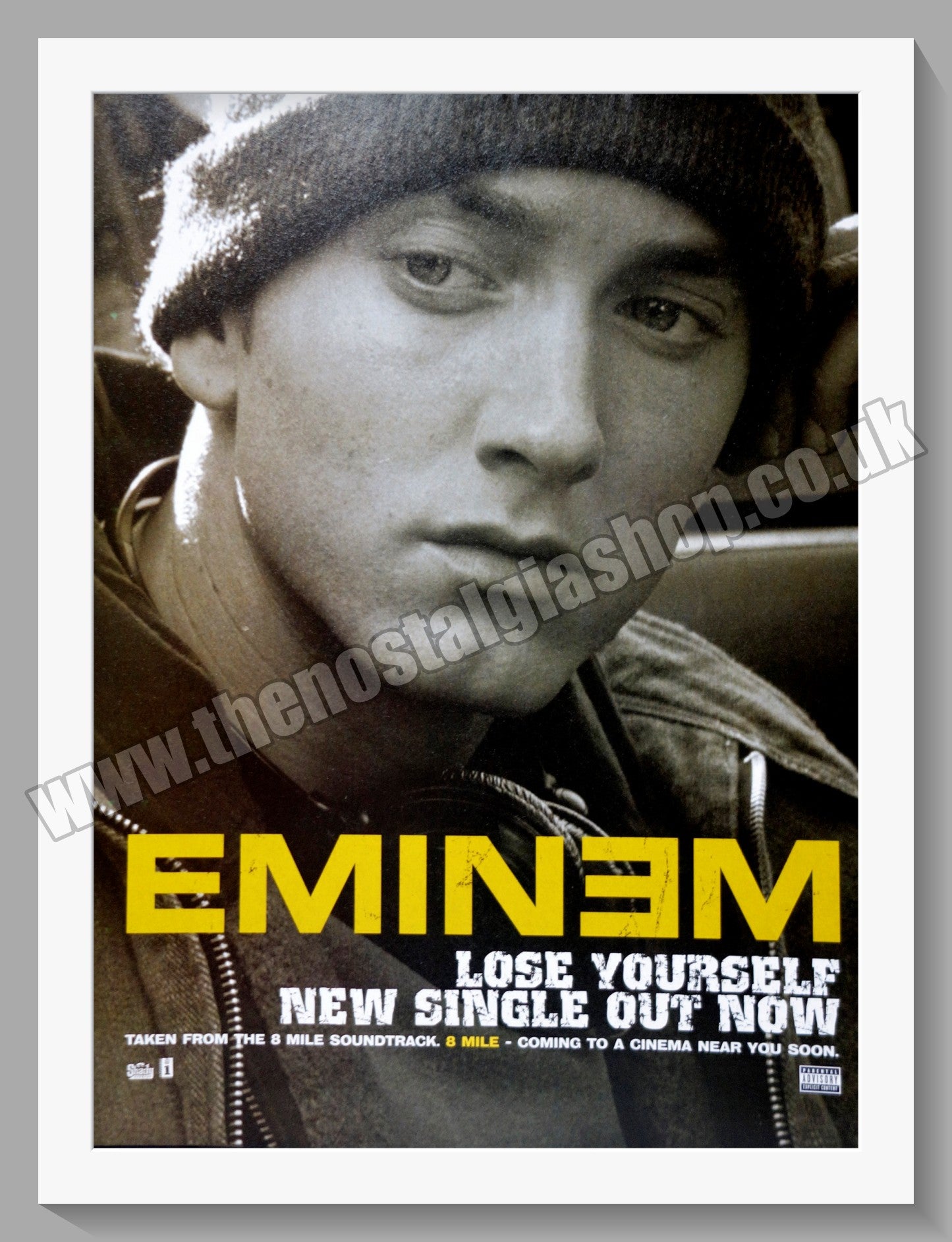 Eminem. Loose Yourself. 2002 Original Advert (ref AD60672)