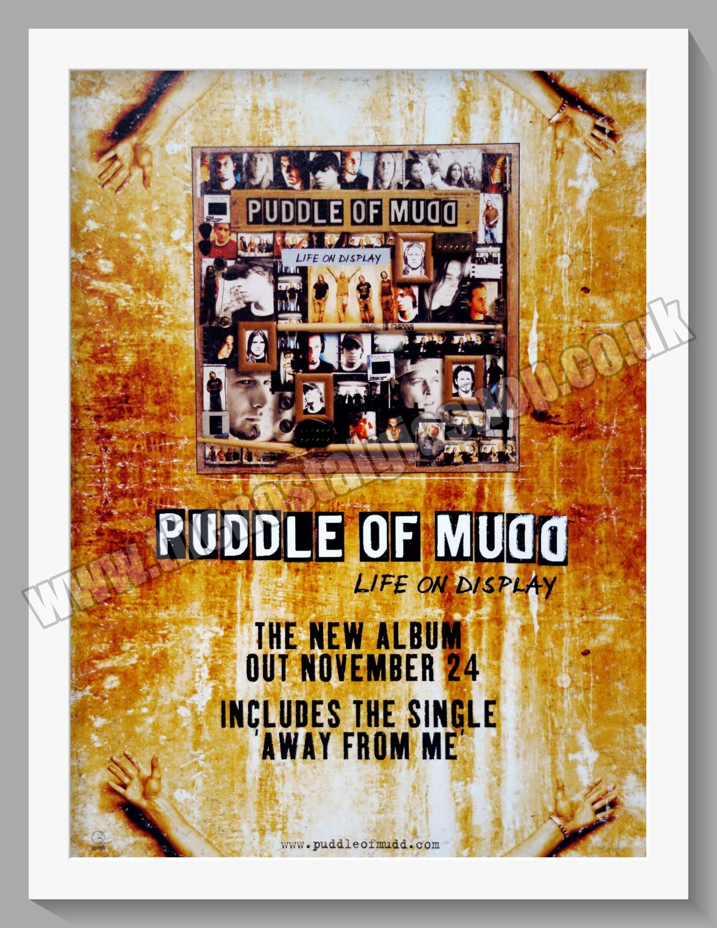 Puddle Of Mudd. Life On Display. 2003 Original Advert (ref AD60757)