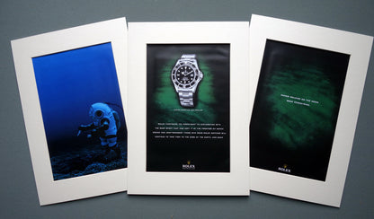 Rolex Oyster Perpetual Sea-Dweller. Original Triple Advert 2006 (ref AD60709)