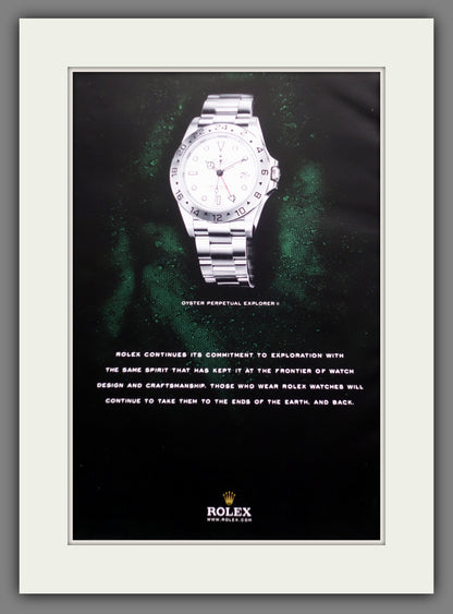 Rolex Oyster Perpetual Explorer II. Original Triple Advert 2006 (ref AD60711)