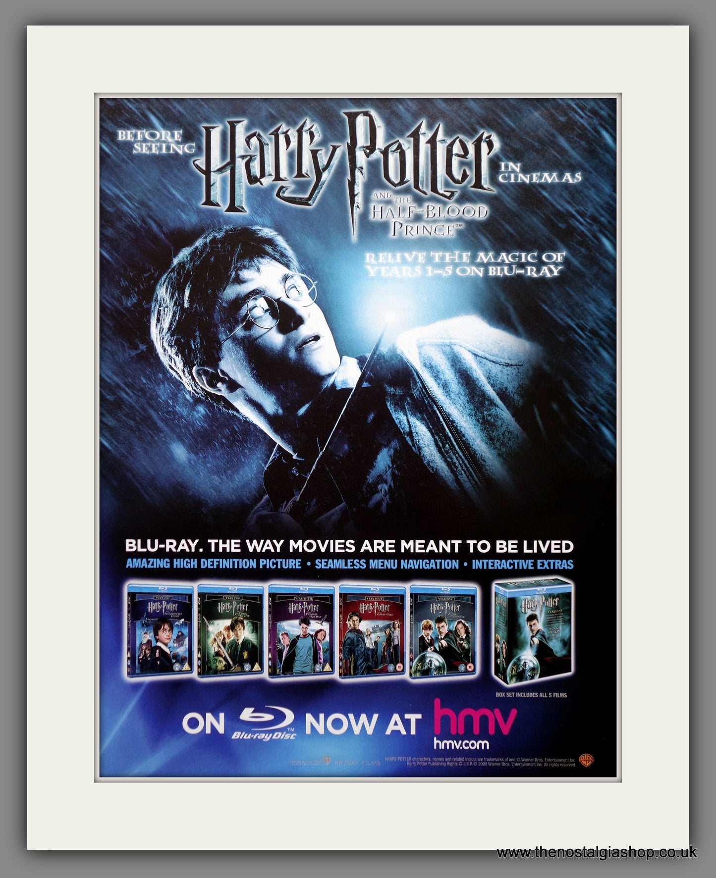 Harry Potter. 2009 Original Advert (ref AD60796)