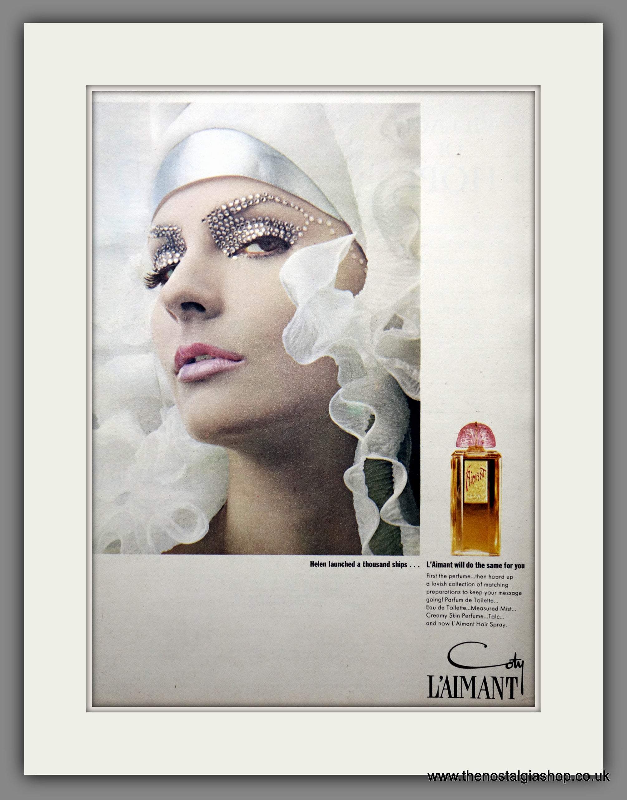 Coty L'Aimant Perfume. Original Advert 1965 (ref AD300914) – The ...